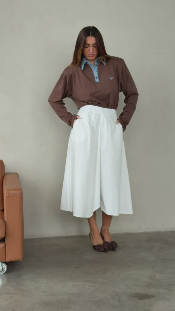 The Overlap Skirt - N SOF